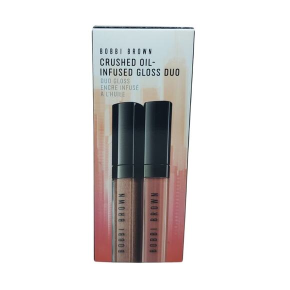 Bobbi Brown Other - Bobbi Brown Crushed Oil-Infused Lip Gloss Duo New Romantic - Bare Sparkle